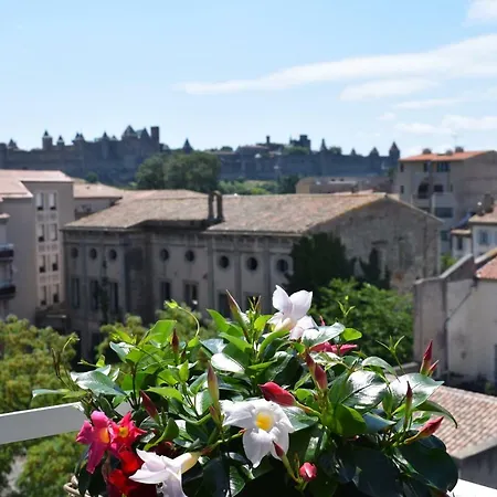 Vue Cite Medievale Apartment Carcassonne