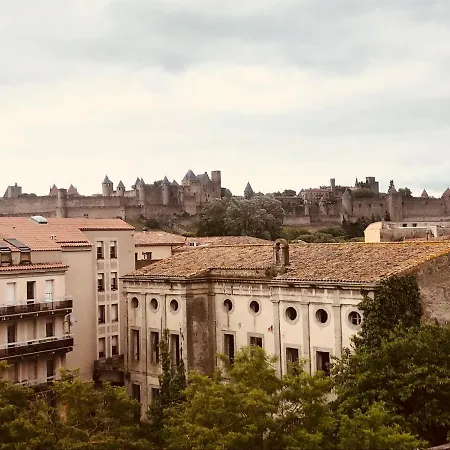 Vue Cite Medievale Apartment Carcassonne